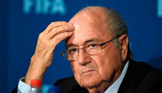 Joseph Blatter está inhabilitado hasta 2022 para ejercer cargos dirigenciales. Foto: EFE