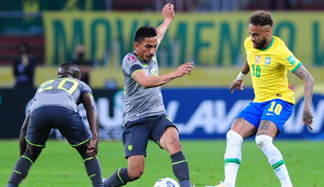 Ecuador buscará su pase a los cuartos de final ante Brasil. Foto: EFE