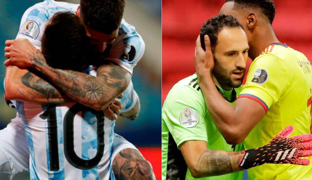 Argentina y Colombia definirán su pase a la final de la Copa América. Foto: EFE