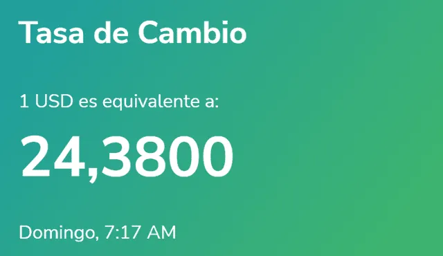  Yummy Dólar: precio del dólar en Venezuela hoy, domingo 26 de febrero. Foto: yummy-dolar.web.app<br>    