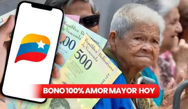  El Bono Amor Mayor es de los primeros subsidios en llegar cada mes. Foto: composiciónLR   