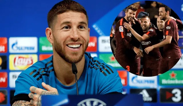 Real Madrid: ¿Sergio Ramos minimizó el doblete del Barcelona? [VIDEO]