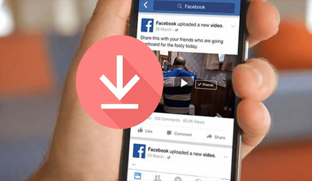 Desliza para conocer cómo descargar un video de Facebook. Foto: ADsLZone.