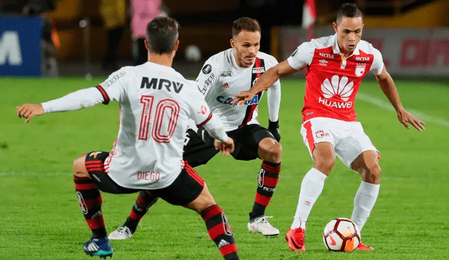 Santa Fe y Flamengo igualaron sin goles por la Copa Libertadores 2018 [RESUMEN]