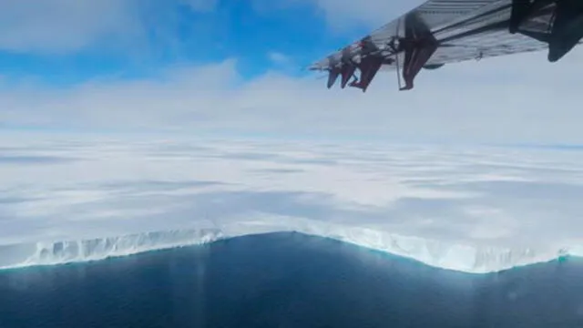 Iceberg dos veces más grande que Nueva York se desprenderá en la Antártida