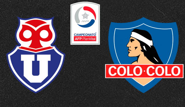 U de Chile vs. Colo Colo EN VIVO: sigue AQUÍ el Superclásico del fútbol chileno. Composición: LR.