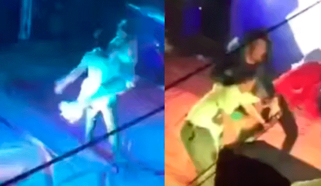 YouTube: Mujer encuentra a su novio bailando con una stripper y le propina brutal paliza [VIDEO]