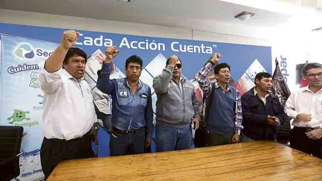 Guerra declarada en Sedapar Aguilar vs. trabajadores