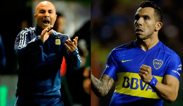 Jorge Sampaoli no le cierra las puertas de la selección a Carlos Tévez