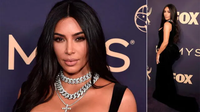 Kim Kardashian y Kendall Jenner arrancan suspiros en la alfombra violeta de los Emmy  2019