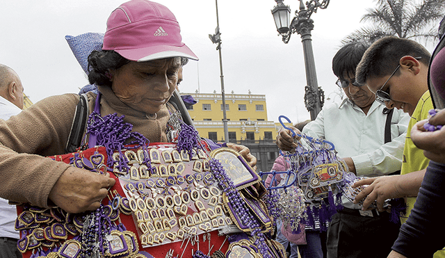 Miles de fieles acompañaron al nuevo Patrono Jurado de Lima