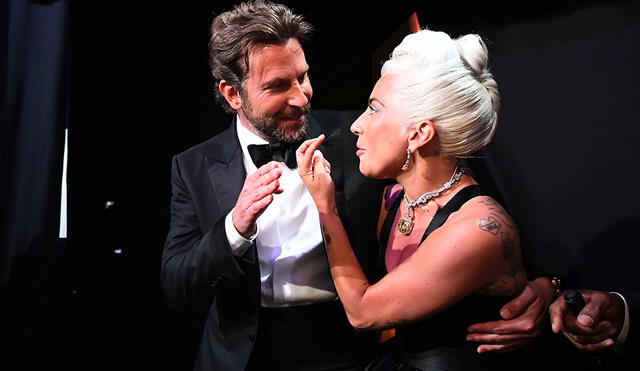 Lady Gaga y Bradley Cooper han sido vinculados tras la última gala de los Oscars. Foto: AFP
