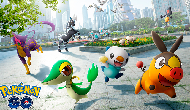 Snivy, Tepig y Oshawott, iniciales de Teselia, ya están en Pokémon GO.