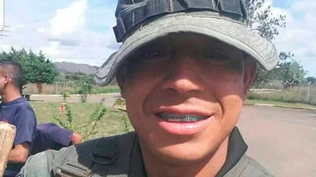 Wilfredo José Heredia Rodríguez, cabo primero de 20 años, fue uno de los integrantes de la Operación Aurora efectuada contra el régimen de Maduro. Foto: Twitter