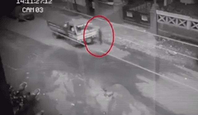 YouTube viral: cámaras de seguridad graban a supuesto fantasma atravesando autos en Filipinas [VIDEO]