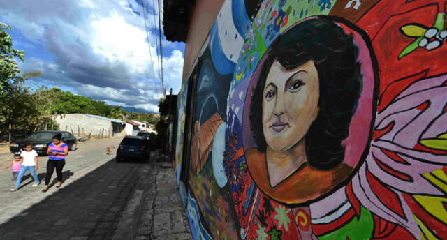 Homenaje a ambientalista Berta Cáceres en el tercer año de su muerte