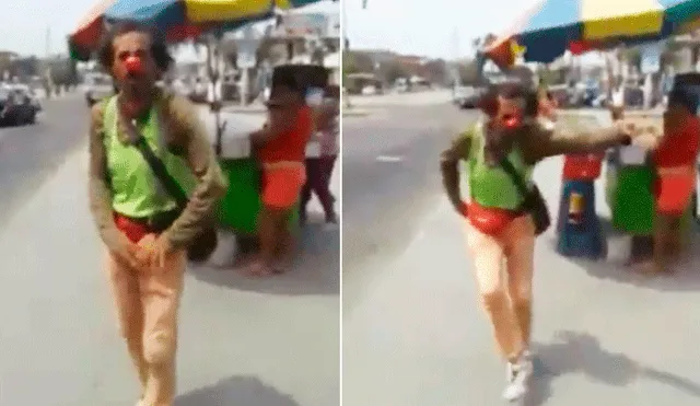 Facebook viral: cómico ambulante peruano imita a 'Machín' de Pataclaun y resultado hace reír a miles [VIDEO]