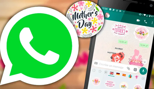 WhatsApp es una gran aliado para enviar detalles en este día especial. No dejes de considerar estos detalles para mamá.