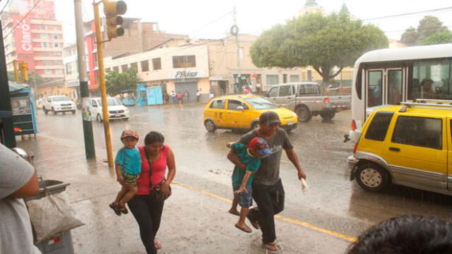 Senamhi: 8 regiones presentarán lluvias desde este martes