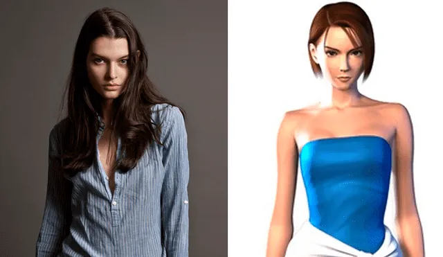 Sasha Zotova é a modelo de Jill Valentine em Resident Evil 3