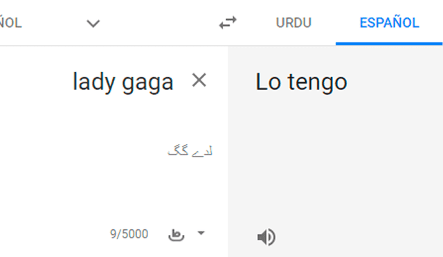 Google Translate Viral: el sorprendente resultado que se obtiene al escribir Lady Gaga en traductor [FOTOS]