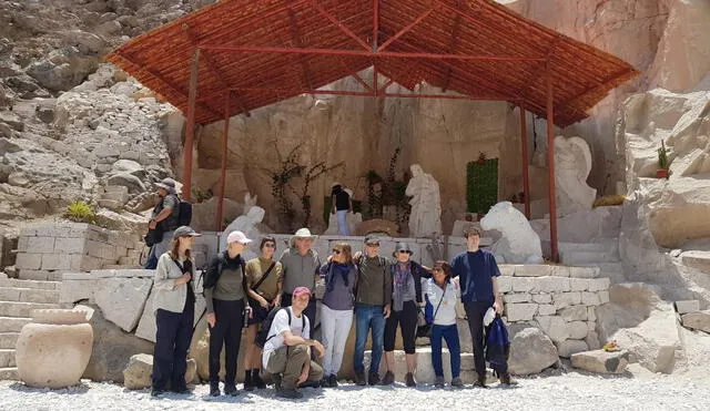 Arequipa. Nacimiento ahora es el principal atractivo para los cientos de turistas que llegan a Añashuayco. Foto: Wilder Pari/URPI