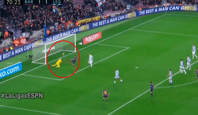 Barcelona vs Leganés: Luis Suárez marcó polémico gol en el Camp Nou [VIDEO]