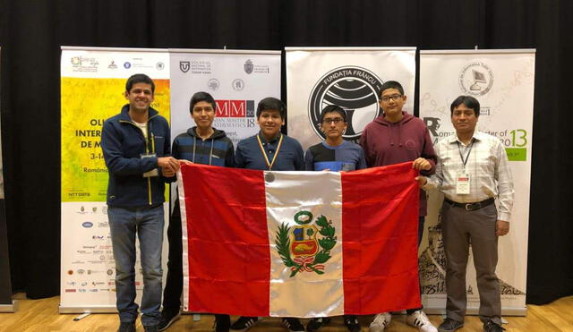 Perú logra medalla de plata en concurso de matemáticas en Rumanía