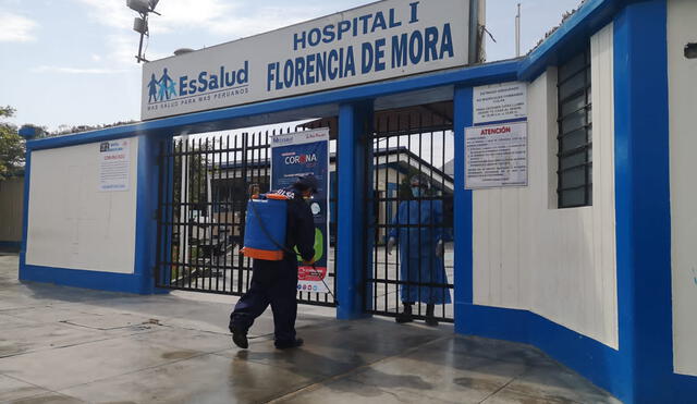 Coronavirus: intensifican limpieza, fumigación y desinfección en hospitales de Trujillo