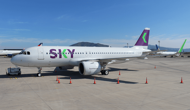 Sky Perú estima llevar 80 mil pasajeros en 484 vuelos. Foto: Difusión.