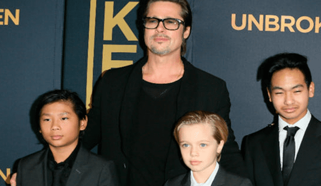 Brad Pitt vence a Angelina Jolie y consigue custodia compartida de sus hijos 