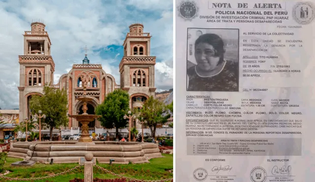 Mujer lleva más de 10 días desaparecida en Huaraz.