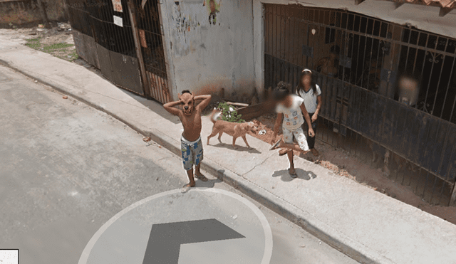 Google Maps: encuentra a curioso personaje al hacer 'zoom' en calles de Brasil [FOTOS] 