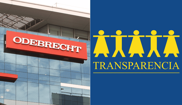Transparencia saluda acuerdo con Odebrecht: Permitirá sancionar corruptos