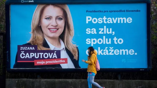 Los eslovacos eligen presidente, con una abogada anticorrupción como favorita
