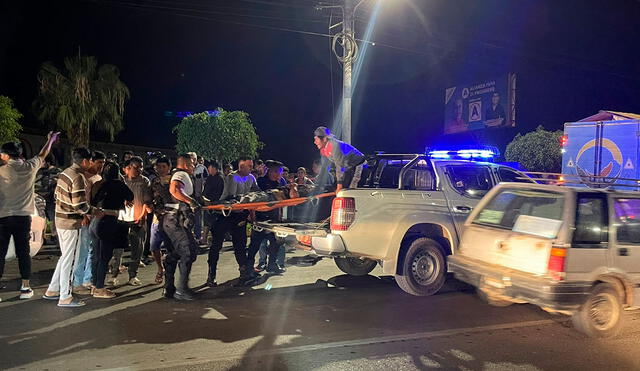 Incidente ocurrió en el ingreso a la provincia de Lambayeque. Foto: R. Quincho/URPI-LR