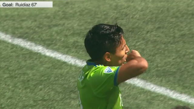 Raúl Ruidíaz anotó golazo con Seattle Sounders en la MLS [VIDEO]