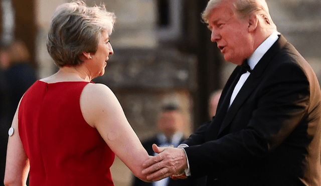 Trump advirtió a Theresa May que no habrá acuerdo comercial con el brexit
