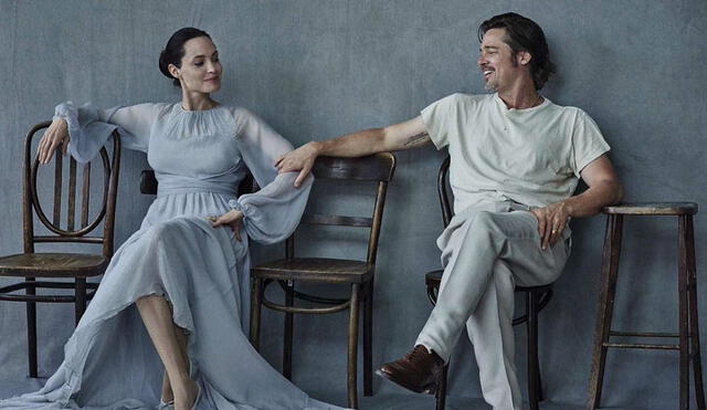 Angelina Jolie da su brazo a torcer y le pide ayuda a Brad Pitt [FOTOS]