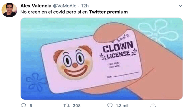 Desliza para ver los mejores memes de 'Twitter premium'. Foto: Captura.