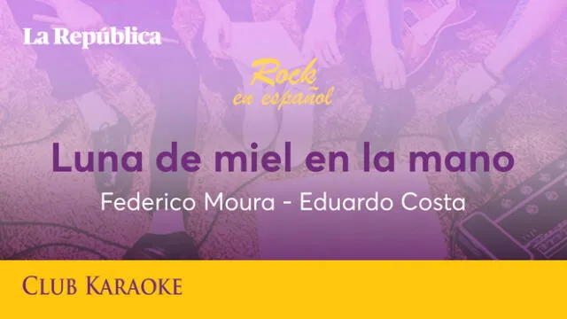 Luna de miel en la mano, canción de Federico Moura y Eduardo Costa