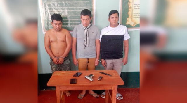 Sujetos fueron llevados a la dependencia policial. Foto: PNP