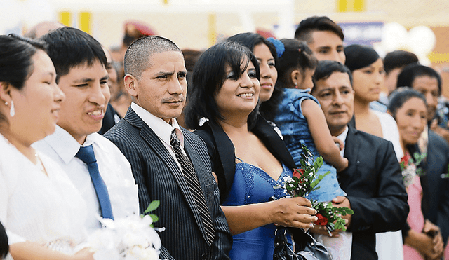En Lima, hombres se casan a los 36 años y mujeres a los 33, según informe del INEI