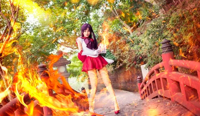 Facebook viral: candidata que hizo cosplay de Asuka de Evangelion gana elección y lo festeja disfrazándose de Sailor Moon