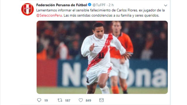 FPF, Sport Boys y clubes peruanos lamentan fallecimiento de 'Kukín' Flores [FOTOS] 