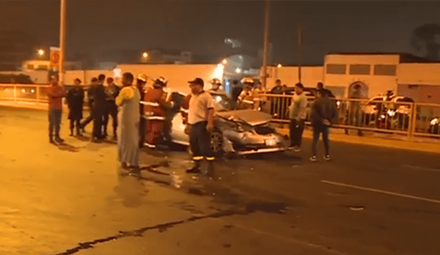 San Luis: accidente de tránsito deja a cuatro menores de edad heridos [VIDEO]