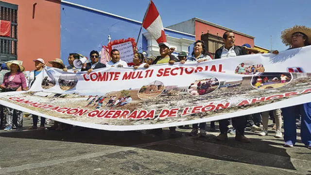 Pobladores de Huanchaco exigen canalización de quebrada El León
