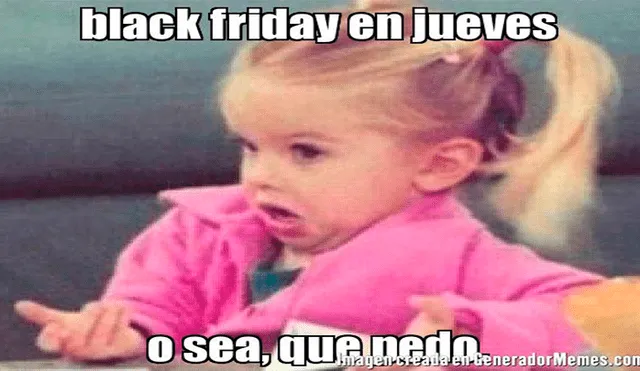 Divertidos memes invadieron Facebook tras darse inicio a la temporada de compras conocido como ‘viernes negro’.