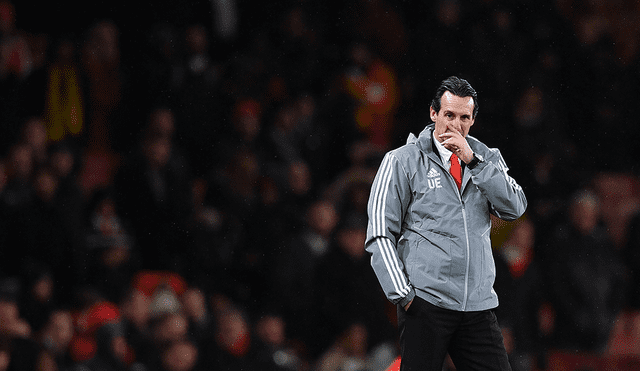 Arsenal inglés anunció el despido del estratega español Unai Emery, un año y medio después de su llegada al banquillo
