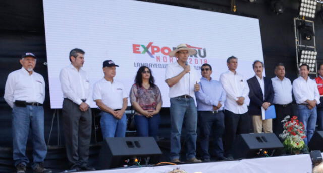 Presidente Martín Vizcarra inauguró la Expo Norte Perú 2018 en Chiclayo 